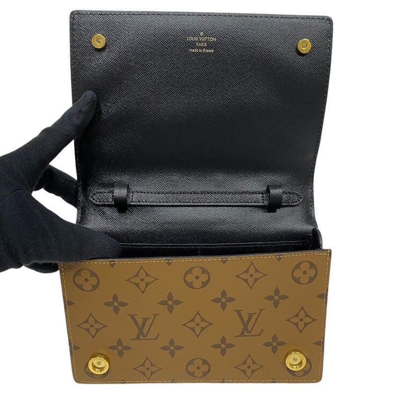 ルイ・ヴィトン LOUIS VUITTON ブックウォレット オン チェーン