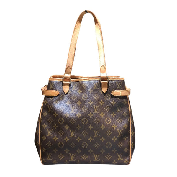 ルイ・ヴィトン LOUIS VUITTON バティニョール ヴェルティカル M51153 ブラウン モノグラムキャンバス レディース ショルダーバッグ
