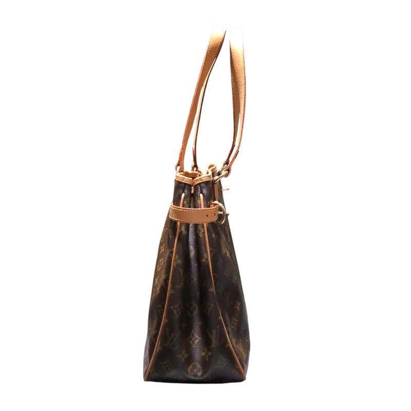 ルイ・ヴィトン LOUIS VUITTON バティニョール ヴェルティカル M51153 ブラウン モノグラムキャンバス レディース ショルダーバッグ