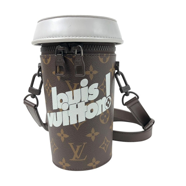 ルイ・ヴィトン LOUIS VUITTON モノグラム コーヒーカップ エブリデイLV 2021秋冬 M80812 ホワイト・ブラウン ユニセックス ショルダーバッグ