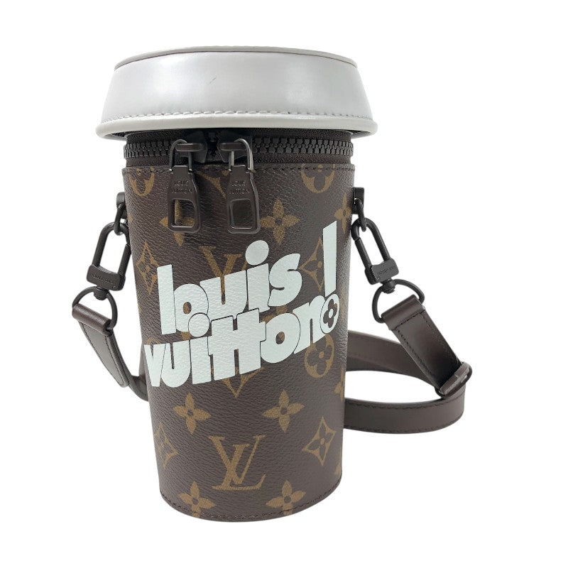 ルイ・ヴィトン LOUIS VUITTON モノグラム コーヒーカップ エブリデイLV 2021秋冬 M80812 ホワイト・ブラウン ユニセックス ショルダーバッグ