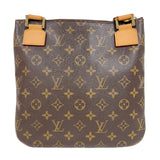 ルイ・ヴィトン LOUIS VUITTON ポシェットボスフォール M40044 ブラウン　ゴールド金具 モノグラム レディース ショルダーバッグ