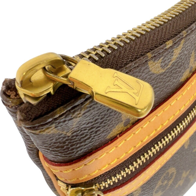 ルイ・ヴィトン LOUIS VUITTON ポシェットボスフォール M40044 ブラウン　ゴールド金具 モノグラム レディース ショルダーバッグ