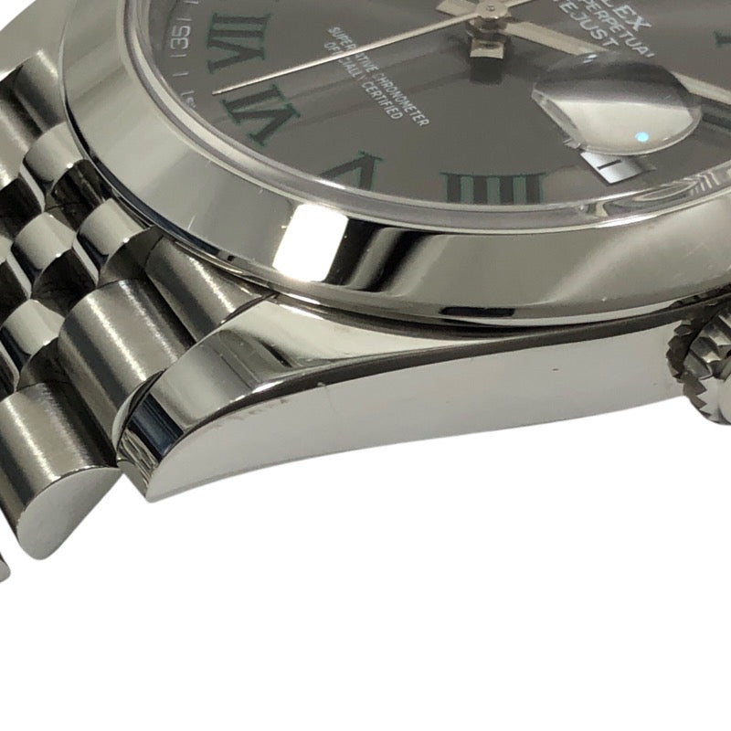 ロレックス ROLEX デイトジャスト41 ランダムシリアル 126300 スレート ジュビリーブレス SS メンズ 腕時計