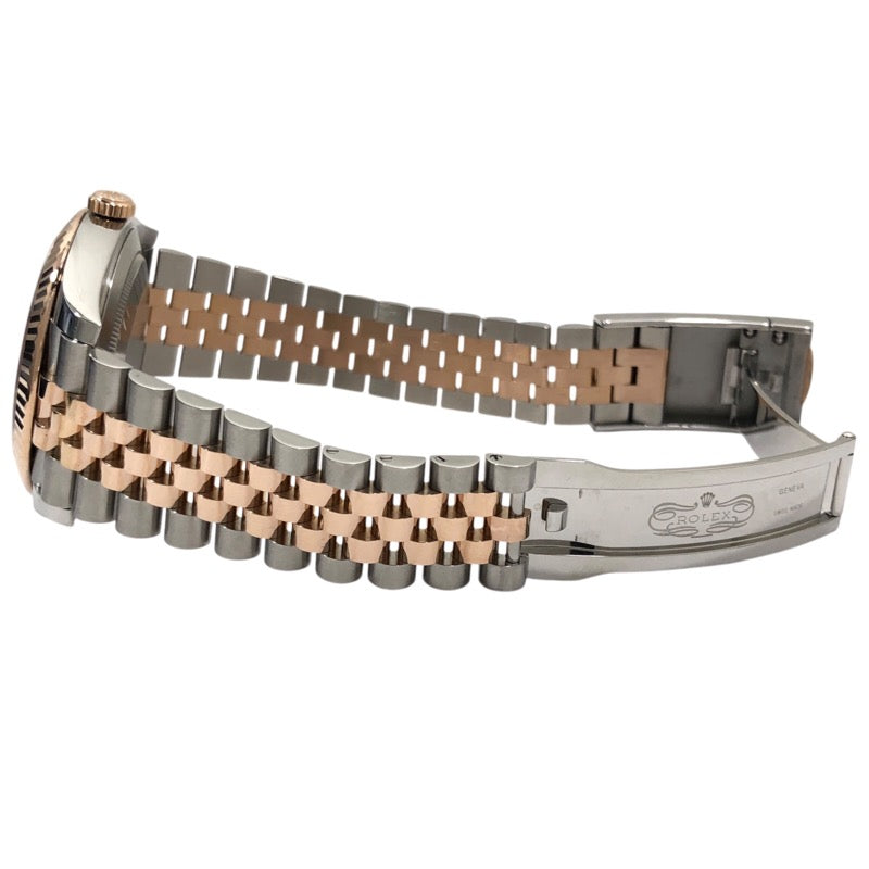 ロレックス ROLEX デイトジャスト41 ランダムシリアル 126331 サンダスト ジュビリーブレス SS/K18PG メンズ 腕時計