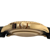 ロレックス ROLEX ヨットマスター40 ランダムシリアル 116655 ブラック K18YG/ラバーストラップ メンズ 腕時計