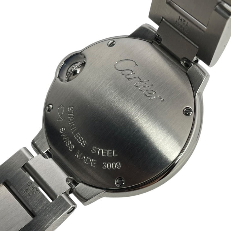 カルティエ Cartier バロンブルー ドゥ カルティエ 28ｍｍ WE902073 シルバー SS クオーツ レディース 腕時計