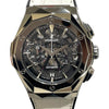 ウブロ HUBLOT アエロフュージョン　クロノグラフ　オーリンスキーチタニウムホワイト 525.NX.0127.LR.JORL19 グレー チタン メンズ 腕時計