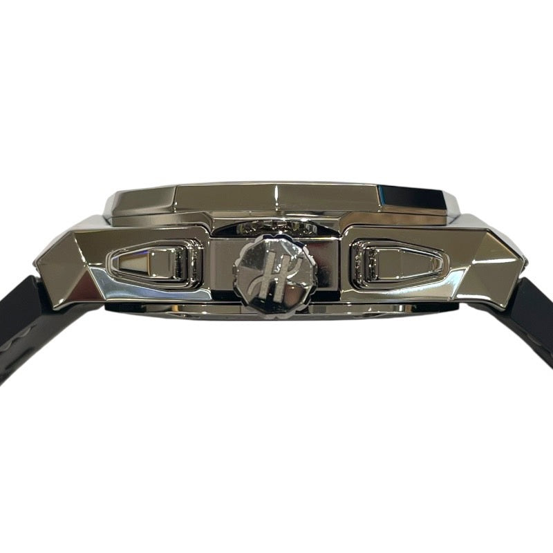 ウブロ HUBLOT アエロフュージョン　クロノグラフ　オーリンスキーチタニウムホワイト 525.NX.0127.LR.JORL19 グレー チタン メンズ 腕時計