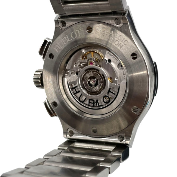 ウブロ HUBLOT クラッシックフュージョン アエロフュージョンクロノグラフ 528.NX.0170.NX ブラック SS 自動巻き メンズ 腕時計