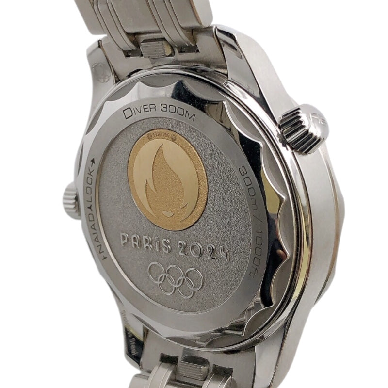 オメガ OMEGA シーマスター ダイバー 300Mシーマスター パリ2024 522.21.42.20.04.001 K18/SS 自動巻き メンズ 腕時計
