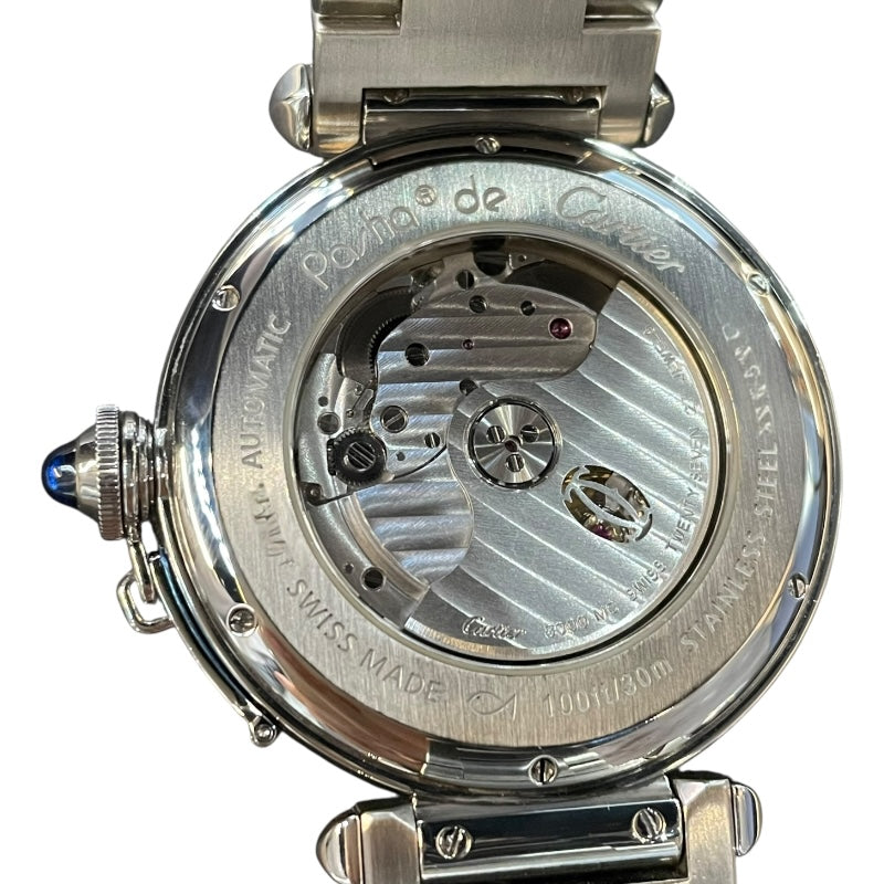 カルティエ Cartier パシャ42mm W31072M7 アイボリー SS　 自動巻き ユニセックス 腕時計
