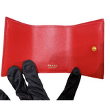 プラダ PRADA コンパクトウォレット サフィアーノ レディース 三つ折り財布