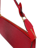 ルイ・ヴィトン LOUIS VUITTON ポシェット・アクセソワール M52947 カスティリアンレッド  エピレザー レディース ハンドバッグ