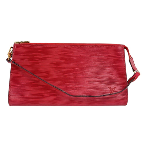 ルイ・ヴィトン LOUIS VUITTON ポシェット・アクセソワール M52947 カスティリアンレッド  エピレザー レディース ハンドバッグ