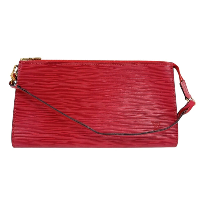 ルイ・ヴィトン LOUIS VUITTON ポシェット・アクセソワール M52947 カスティリアンレッド  エピレザー レディース ハンドバッグ