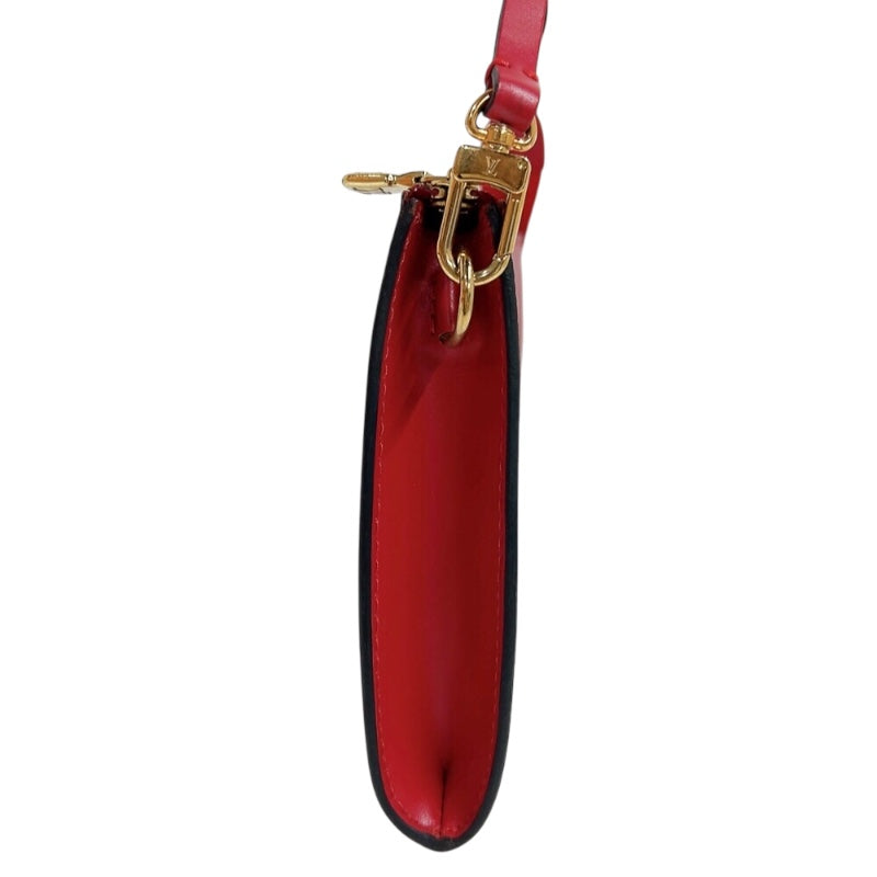 ルイ・ヴィトン LOUIS VUITTON ポシェット・アクセソワール M52947 カスティリアンレッド  エピレザー レディース ハンドバッグ