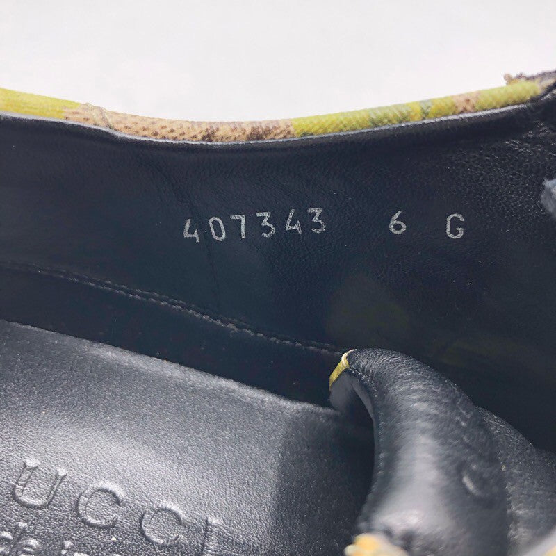 グッチ GUCCI GGブルームス　ローカットスニーカー 407343 PVC メンズ スニーカー