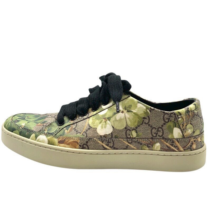 グッチ GUCCI GGブルームス　ローカットスニーカー 407343 PVC メンズ スニーカー