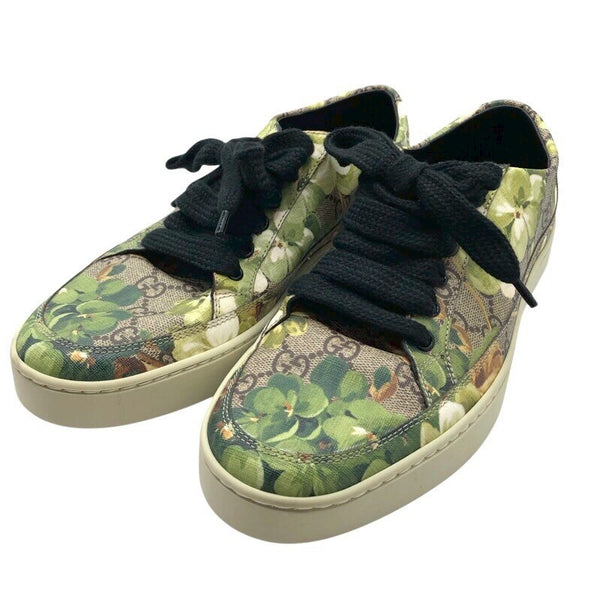 グッチ GUCCI GGブルームス　ローカットスニーカー 407343 PVC メンズ スニーカー