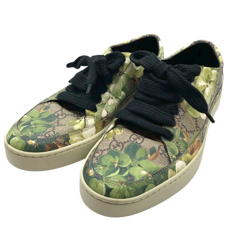 グッチ GUCCI GGブルームス　ローカットスニーカー 407343 PVC メンズ スニーカー