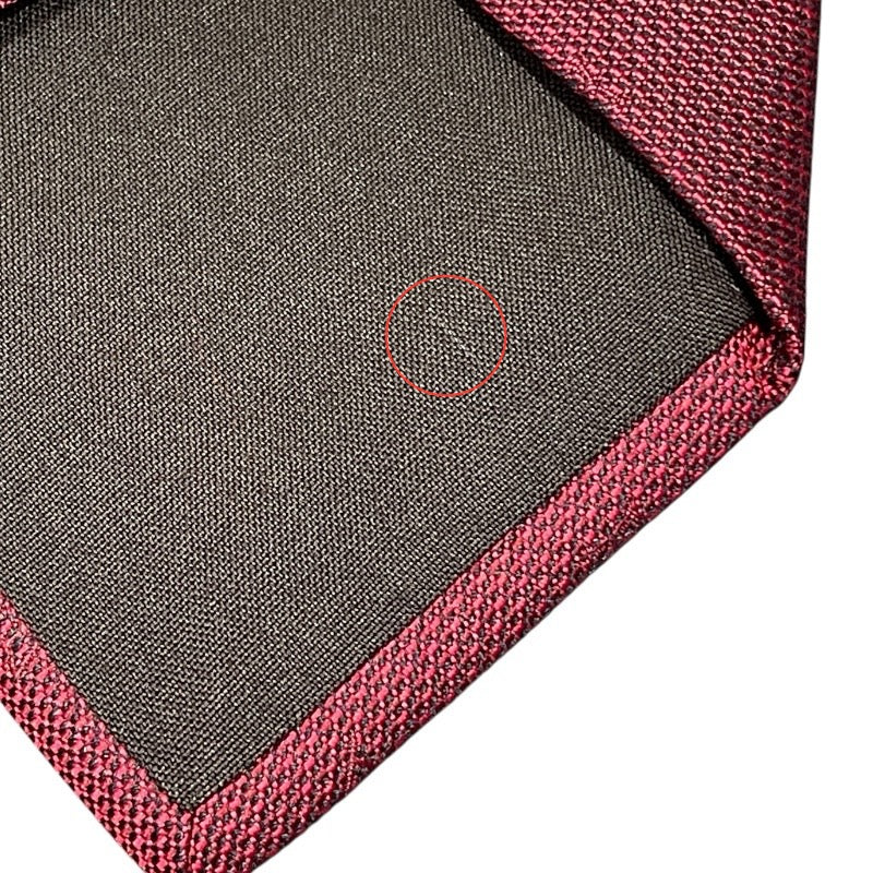 ルイ・ヴィトン LOUIS VUITTON ロゴネクタイ レッド シルク メンズ ネクタイ