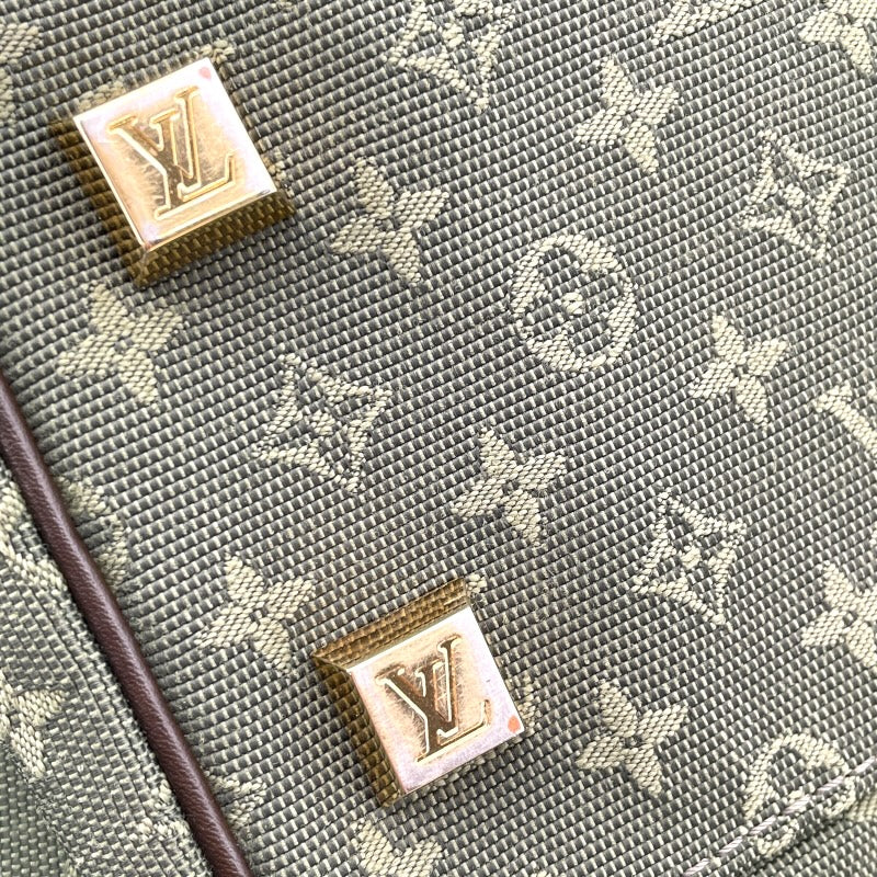 ルイ・ヴィトン LOUIS VUITTON ジョセフィーヌGM M92412 カーキ モノグラムミニ レディース ボストンバッグ