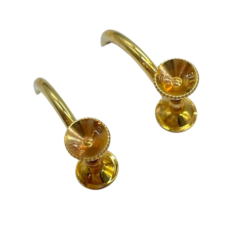 ミキモト MIKIMOTO パールイヤリング K18YG/P ジュエリー