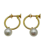 ミキモト MIKIMOTO パールイヤリング K18YG/P ジュエリー