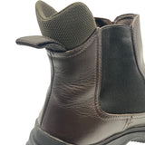 プラダ PRADA サイドゴアブーツ 3T0836 ブラウン レザー レディース ブーツ