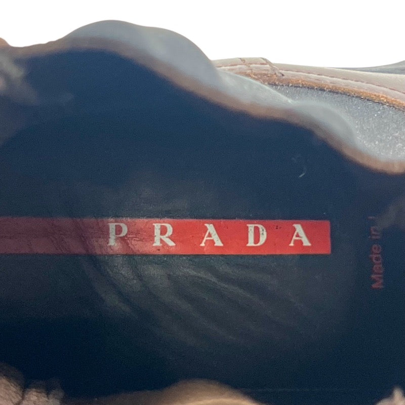 プラダ PRADA サイドゴアブーツ 3T0836 ブラウン レザー レディース ブーツ