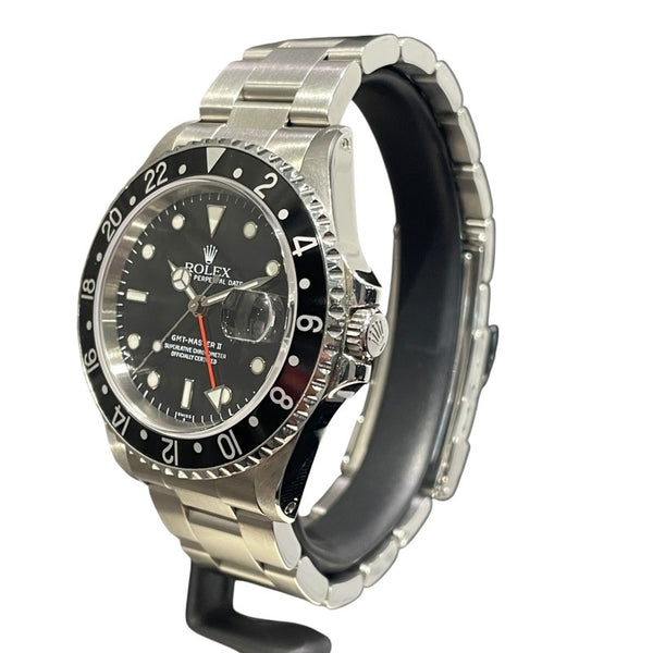 ロレックス ROLEX GMTマスター2  16710 ブラック SS 自動巻き メンズ 腕時計