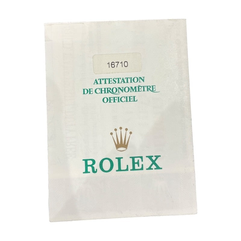 ロレックス ROLEX GMTマスター2 16710 ブラック SS 自動巻き メンズ 腕時計
