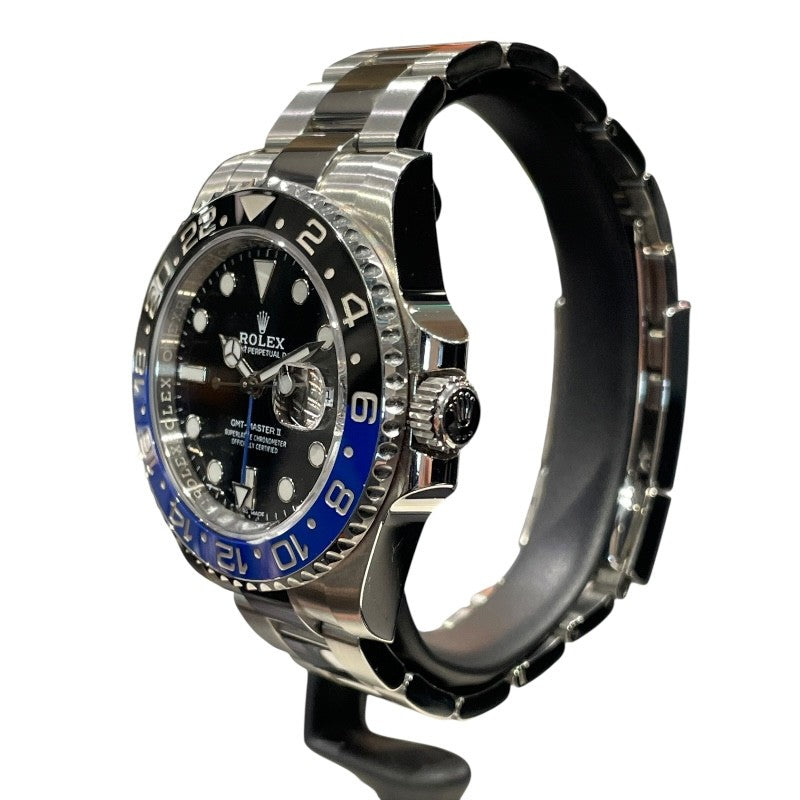 ロレックス ROLEX GMTマスター2 116710BLNR ブラック SS 自動巻き メンズ 腕時計