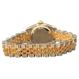 ロレックス ROLEX デイトジャスト26 179171 ブラウン PG/SS 自動巻き レディース 腕時計