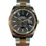ロレックス ROLEX デイトジャスト41 126333 ブラック K18YG×SS 自動巻き メンズ 腕時計