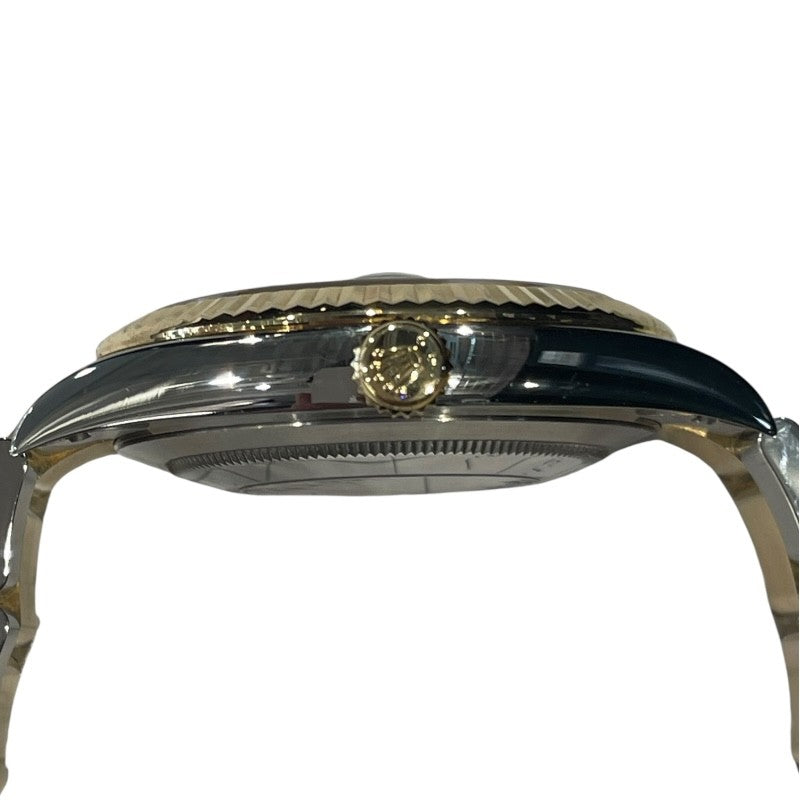 ロレックス ROLEX デイトジャスト41 126333 ブラック K18YG×SS 自動巻き メンズ 腕時計