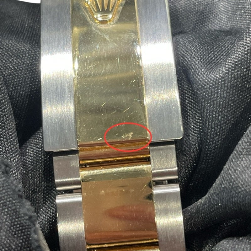 ロレックス ROLEX デイトジャスト41 126333 ブラック K18YG×SS 自動巻き メンズ 腕時計