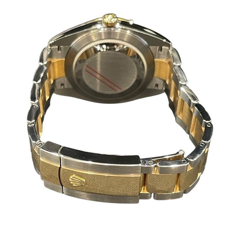 ロレックス ROLEX デイトジャスト41 126333 ブラック K18YG×SS 自動巻き メンズ 腕時計