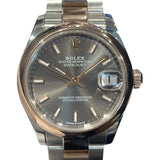 ロレックス ROLEX デイトジャスト31　スレート 278241 SS/K18PG 自動巻き レディース 腕時計