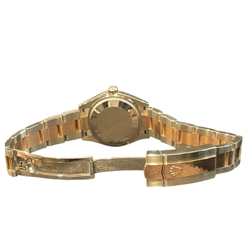 ロレックス ROLEX デイトジャスト31　スレート 278241 SS/K18PG 自動巻き レディース 腕時計