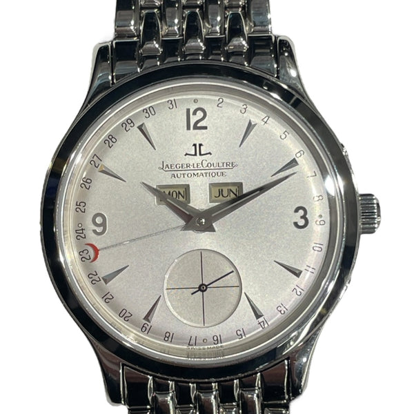 ジャガー・ルクルト JAEGER-LE COULTRE マスターデイトトリプルカレンダー Q147812A(140.8.87) SS メンズ 腕時計