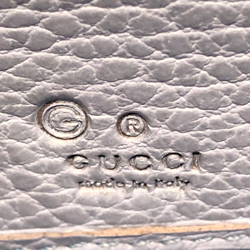 グッチ GUCCI ラウンドロングウォレット 363423 スカイブルー GGキャンバス レディース 長財布