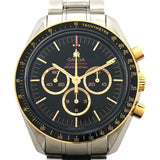 オメガ OMEGA スピードマスター東京オリンピック2020 522.20.42.30.01.001 ブラック ステンレススチール K18/SS 手巻き メンズ 腕時計