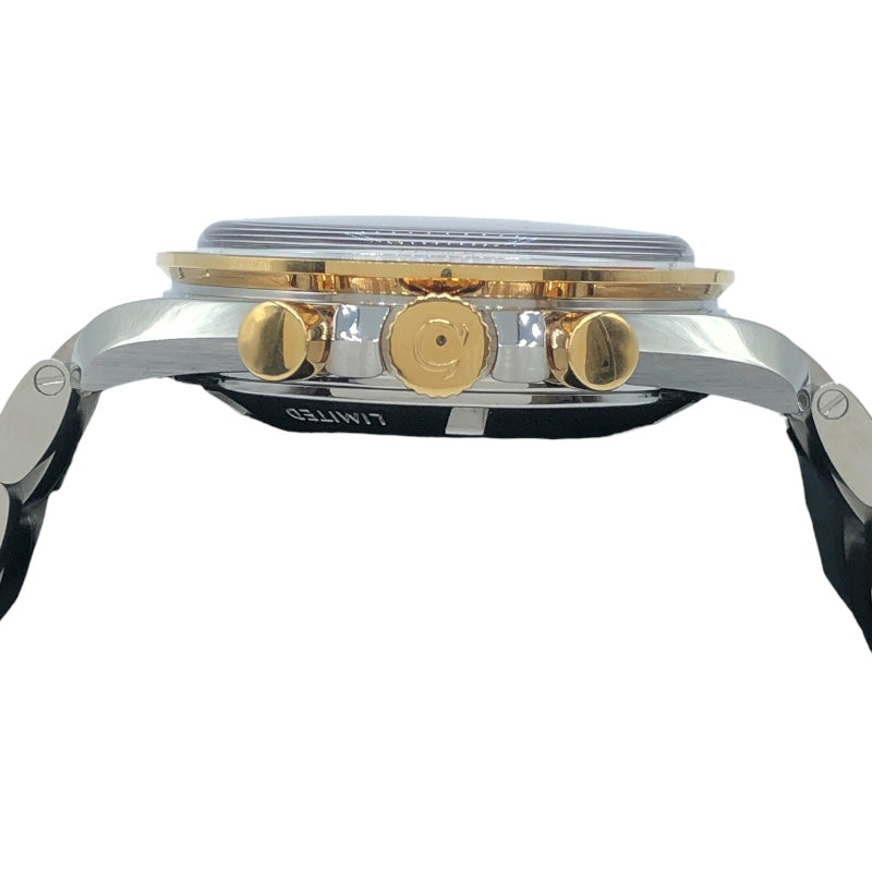 オメガ OMEGA スピードマスター東京オリンピック2020 522.20.42.30.01.001 ブラック ステンレススチール K18/SS 手巻き メンズ 腕時計