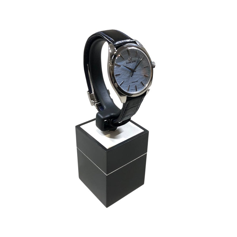 グランドセイコー Grand Seiko エレガンスコレクションスプリングトライブ SBGY007 ブルー ステンレススチール ステンレススチール メンズ 腕時計