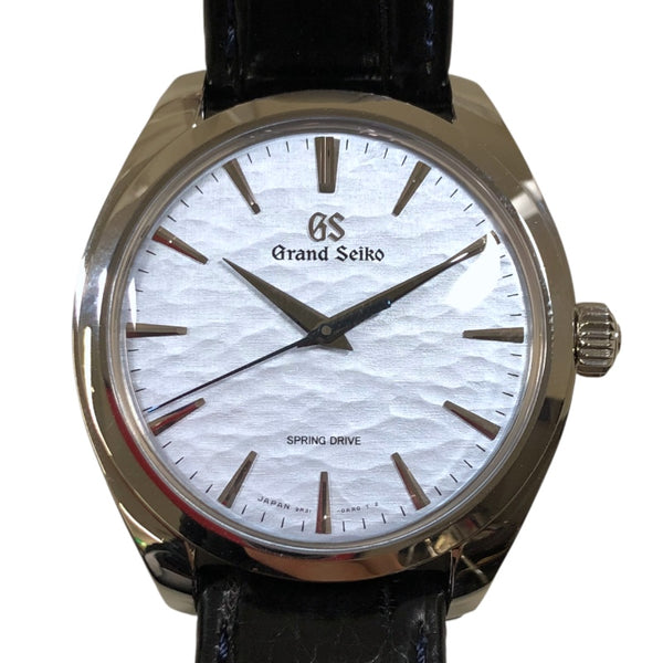 グランドセイコー Grand Seiko エレガンスコレクションスプリングトライブ SBGY007 ブルー ステンレススチール ステンレススチール メンズ 腕時計