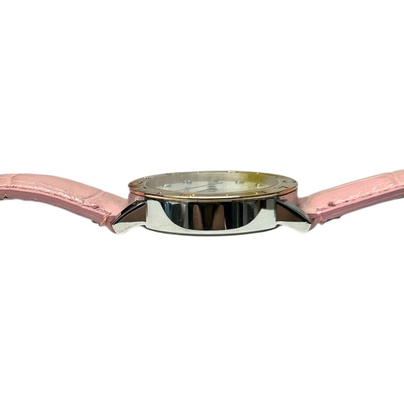 ブルガリ BVLGARI ブルガリブルガリホワイトシェル BBLP33SG(BBL33WSPGL/12) ホワイト PG/SS レディース 腕時計