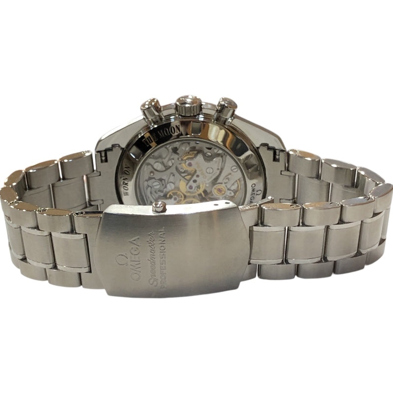 オメガ OMEGA スピードマスタームーンウォッチ プロフェッショナル 311.30.42.30.01.006 ブラック SS 手巻き メンズ 腕時計