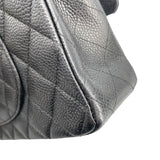 シャネル CHANEL マトラッセ25 A01112 13番台 ブラック ゴールド金具 キャビアスキン レディース ショルダーバッグ